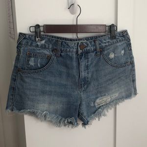 Forever21 Mid-Rise Jean Shorts